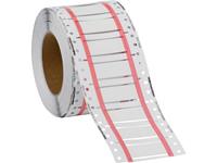 hellermanntyton TULT24-8DS-2x25WH-PO-X-WH Schrumpfschlauchmarkierer Weiß 500St.