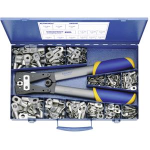Klauke SK65B Kabelschoen-assortiment 6 mmÂ² 50 mmÂ² Zilver 261 onderdelen