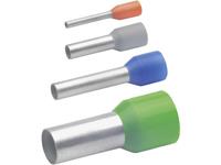 KLAUKE Aderendhülse, 0,5mm², 8mm, Isoliert, Polypropylen(PP), orange, Kupfer, verzinnt
