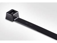 hellermanntyton LK2A-PA66HS-BK Kabelbinder 270mm 4.60mm Schwarz Hitzestabilisiert 100St.