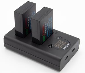 chilipower LP-E17 Canon USB Duo Kit - Camera accu set
