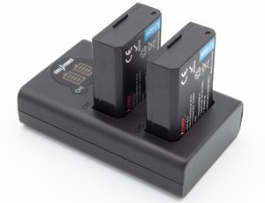 chilipower LP-E10 Canon USB Duo Kit - Camera accu set
