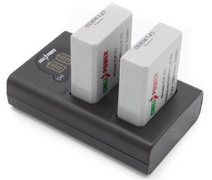 chilipower LP-E5 Canon USB Duo Kit - Camera accu set