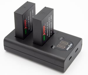 chilipower LP-E12 Canon USB Duo Kit - Camera accu set