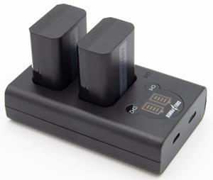 chilipower NP-FW50 Sony USB Duo Kit - Camera accu set