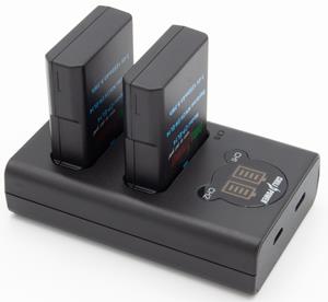 chilipower EN-EL14 Nikon USB Duo Kit - Camera accu set