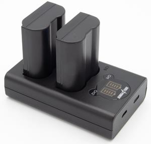chilipower EN-EL15 Nikon USB Duo Kit - Camera accu set
