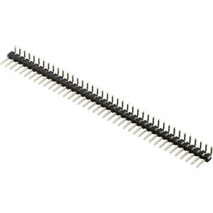 TRU COMPONENTS Male header (standaard) Aantal rijen: 1 Aantal polen per rij: 40 TC-8559744 1 stuks