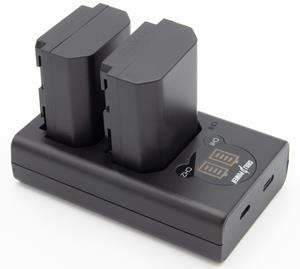 chilipower NP-FZ100 Sony USB Duo Kit - Camera accu set