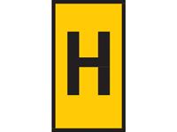 hellermanntyton CWML-H-260-YE-260-YE Kabel-Etikett