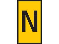 hellermanntyton CWMS-N-260-YE-260-YE Kabel-Etikett