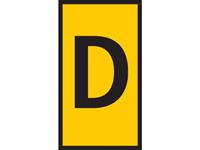 hellermanntyton CWML-D-260-YE-260-YE Kabel-Etikett