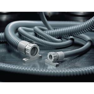 hellermanntyton FG19-PVC/ST-GY Schutzschlauch Grau 15mm 10m