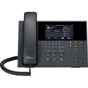 auerswald COMfortel D-400 VoIP-systeemtelefoon Zwart