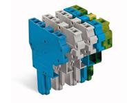 WAGO 769-504 Einzelklemme 5mm Zugfeder Belegung: L Grau 250St.