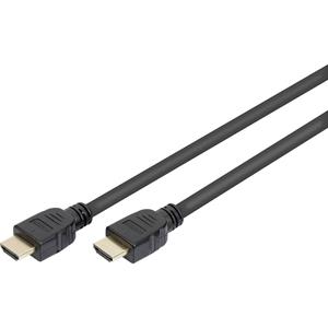 digitus HDMI Anschlusskabel [1x HDMI-Stecker - 1x HDMI-Stecker] 2.00m Schwarz