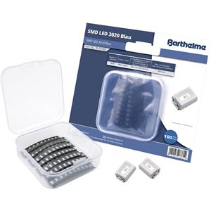 Barthelme SMD-LED 3020 Blauw 300 mcd 120 Â° 20 mA 3 V Bulk