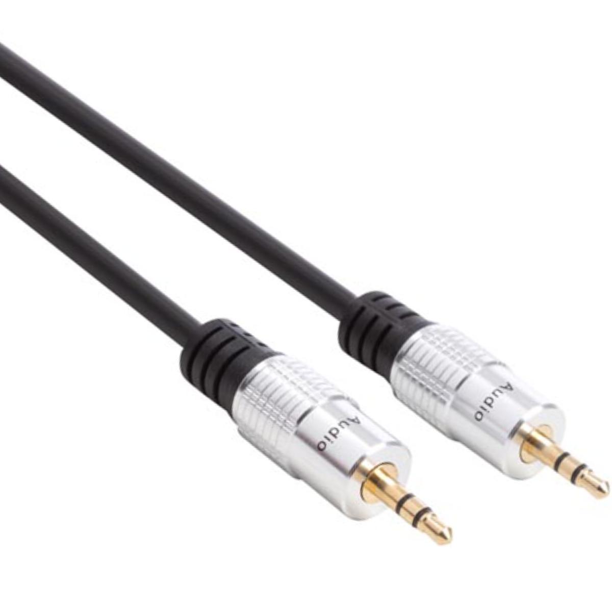 Quality4All Jack 3.5mm naar 3.5mm - Kabel - 2.5 meter - 