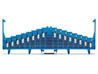 Wago Rangierklemme 7.62mm Zugfeder Belegung: N Blau 25St.