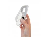 Flexibele Soft Case voor de  Galaxy s5 met spiegel zilver 