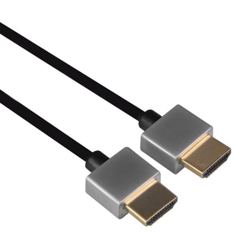 Velleman HDMI kabel slimline - 2 meter - Zwart - 