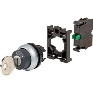 eaton M22-WS-K10-BVP Sleuteltoets Kunststof frontring Sleutel Zwart 1 stuk(s)