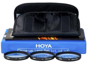 Hoya 46mm Close-Up Set (+1,+2,+4) II HMC