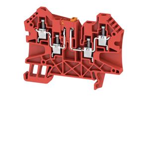 Serieklem Weidmüller WTR 4/ZZ RT 1361900000 Rood 50 stuk(s)