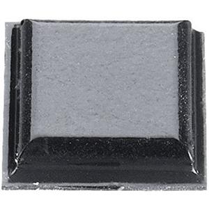 3m Gerätefuß selbstklebend, quadratisch Schwarz (L x B x H) 10.2 x 10.2 x 2.5mm