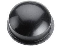 3m Gerätefuß selbstklebend, rund Schwarz (Ø x H) 11.1mm x 5mm