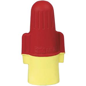 3M 80-6109-8431-4 Aderverbinder Flexibel: 2-16 mmÂ² Massief: 2-16 mmÂ² Aantal polen: 2 1 stuk(s) Rood, Geel