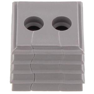 Weidmüller CABTITE SE 2/8 SML GY Dichteinsatz Klemm-Ø (max.) 9mm TPE (Geruchneutrales Spezialgummi