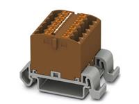 phoenixcontact Phoenix Contact Verteilerblock PTFIX 12X2,5-NS35A BN Inhalt: 8St.