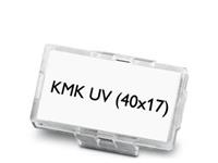phoenixcontact KMK UV (40X17) Kennzeichnungsträger Montage-Art: Kabelbinder Transparent 50