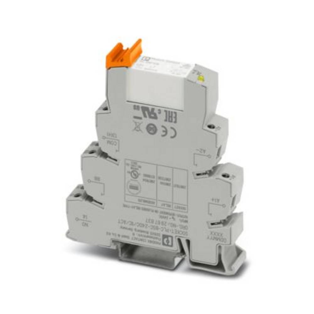 phoenixcontact Phoenix Contact PLC-RSC- 24DC/ 1ICT/ACT Relaismodule Nominale spanning: 24 V/DC Schakelstroom (max.): 6 A 1x NO 1 stuk(s)