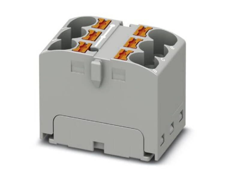 phoenixcontact Phoenix Contact Verteilerblock PTFIX 6X4 GY Inhalt: 10St.