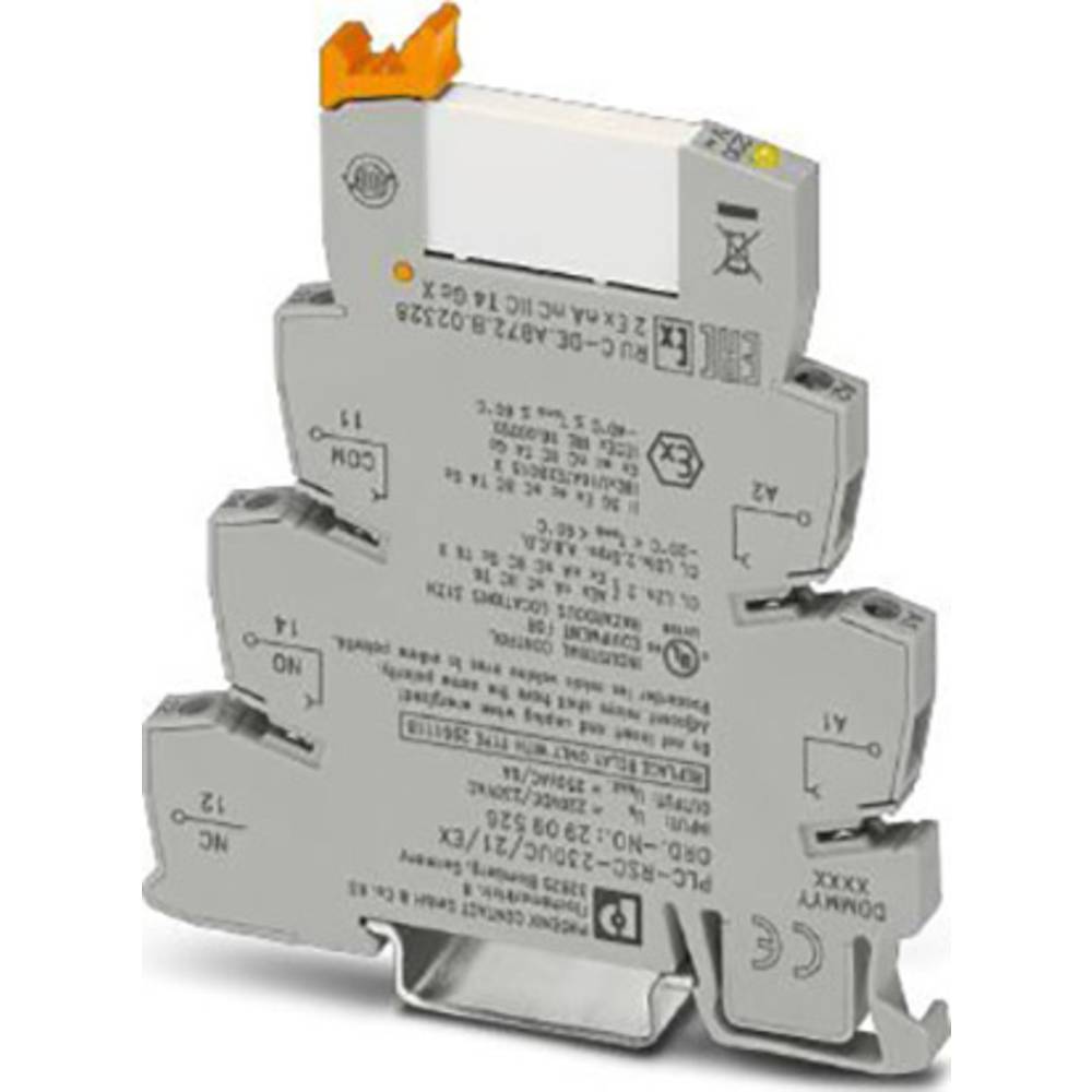 phoenixcontact PLC-RSC-230UC/21/EX Relaisbaustein Nennspannung: 230 V/AC Schaltstrom (max.): 6A 1 W