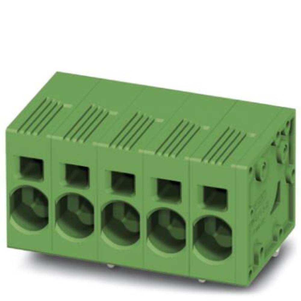 phoenixcontact SPT 5/ 5-H-7,5-ZB Printklemme 6mm² Polzahl 5 Grün 50St.