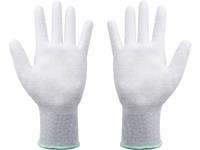 ESD-handschoen Maat: S Polyamide, Polyurethaan