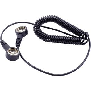 quadrios ESD-aardingskabel 1.80 m Drukknop 10 mm