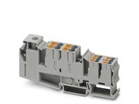phoenixcontact PTU 35/4X6/6X2,5 Potenzialsammelklemme 1.5mm² 50mm² Grau 20St.