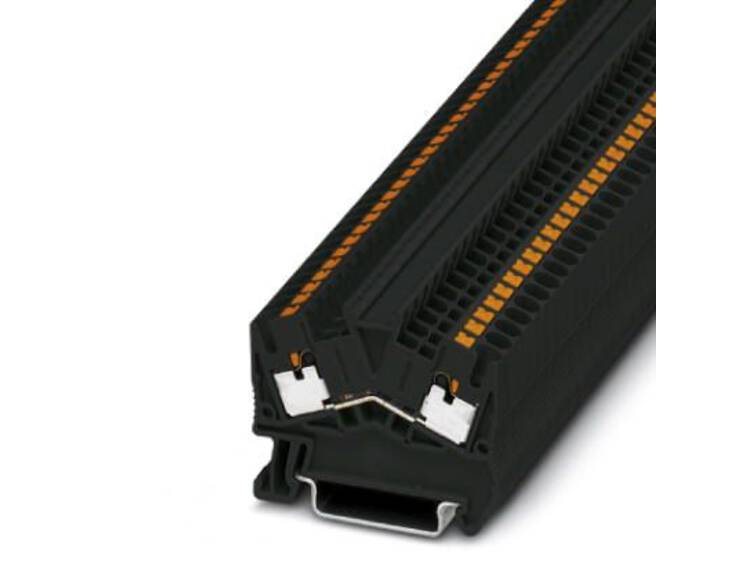 phoenixcontact PTS 2,5 BK Durchgangsklemme 0.14mm² 4mm² Schwarz 50St.