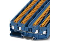 phoenixcontact QTC 2,5-QUATTRO BU Durchgangsklemme 0.5mm² 2.5mm² Blau 50St.