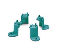 phoenixcontact Phoenix Contact UCS WM-B 5018 Wandhouder Polyamide Turquoiseblauw (l x b x h) 21 x 16 x 25.95 mm 1 stuk(s)