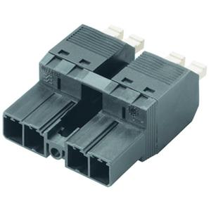 Weidmüller SVFL 7.62HP/04/180MF3 SN BK BX Leiterplattensteckverbinder Gesamtpolzahl 4 Polzahl Gesam