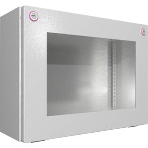 rittal KX 1611.000 Installations-Gehäuse, Wand-Gehäuse 400 x 300 x 155 Stahlblech Lichtgrau (RAL 7