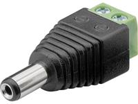 Laagspannings-connector Stekker, recht 5.50 mm 2.10 mm  76747 1 stuk(s)