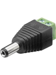 Laagspannings-connector Stekker, recht 5.50 mm 2.10 mm  76747 1 stuk(s)