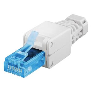 Goobay Gereedschap vrijs RJ45 stekker CAT 6A UTP niet afgeschermd Stekker, recht 59227 1 stuk(s)