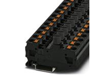 phoenixcontact PT 6-DREHSI (5X20) Sicherungsreihenklemme 0.5mm² 10mm² Schwarz 25St.